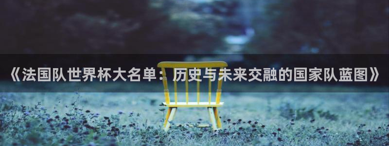 2026年世界杯赛程：《法国队世界杯大名单：历史与未来交融的国家队蓝图》
